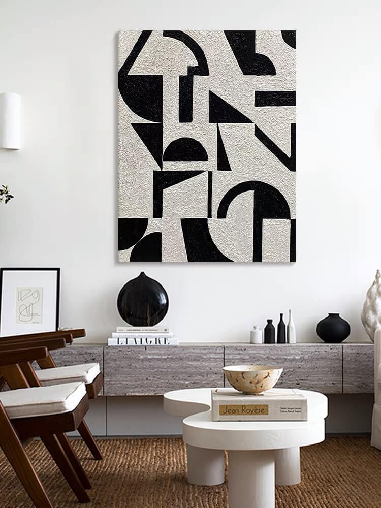 Abstract Canvas Oil Painting Wall Art Decor #ABS1637