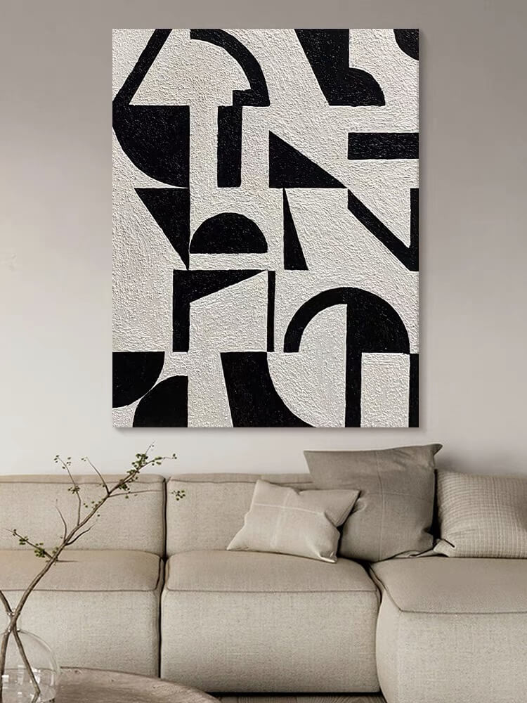 Abstract Canvas Oil Painting Wall Art Decor #ABS1637