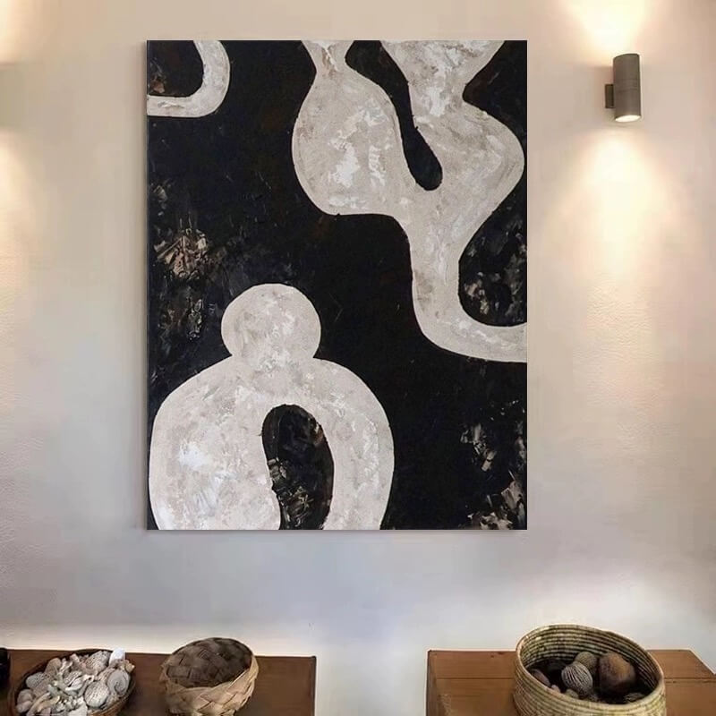 Abstract Canvas Oil Painting Wall Art Decor #ABS1638