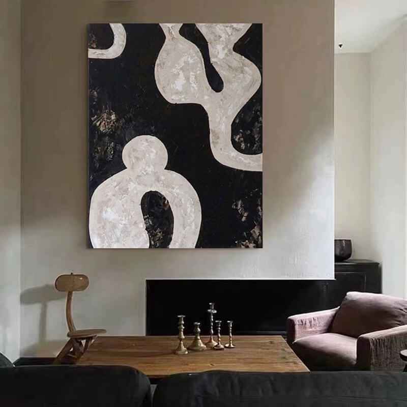 Abstract Canvas Oil Painting Wall Art Decor #ABS1638