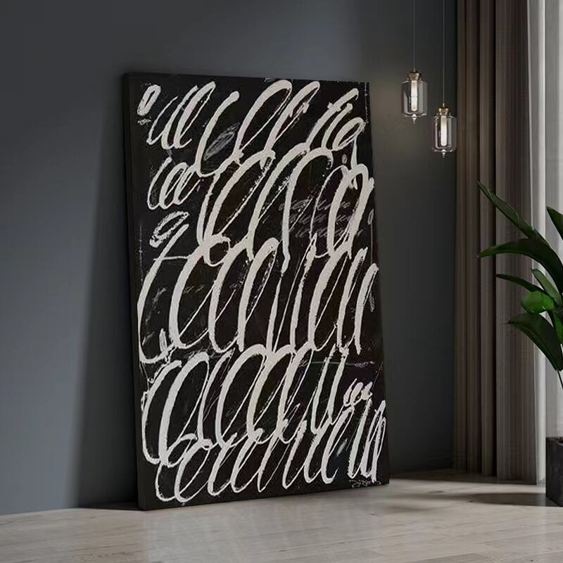 Abstract Canvas Oil Painting Wall Art Decor #ABS1639