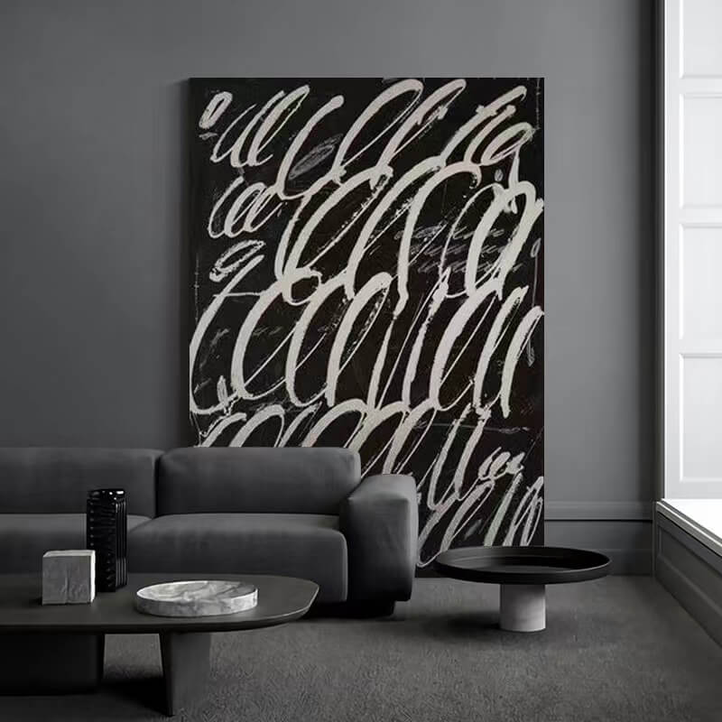 Abstract Canvas Oil Painting Wall Art Decor #ABS1639