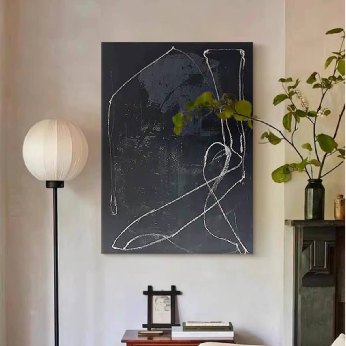 Abstract Canvas Oil Painting Wall Art Decor #ABS1641