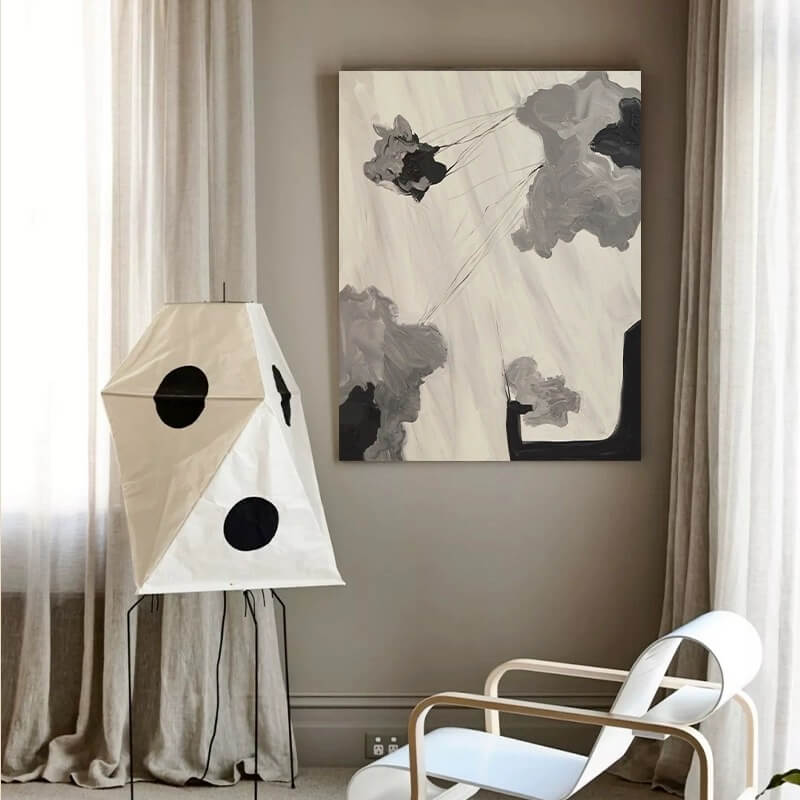 Abstract Canvas Oil Painting Wall Art Decor #ABS1642