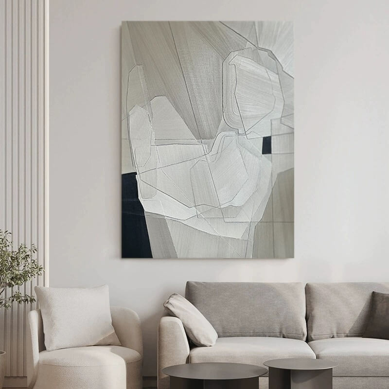 Abstract Canvas Oil Painting Wall Art Decor #ABS1643