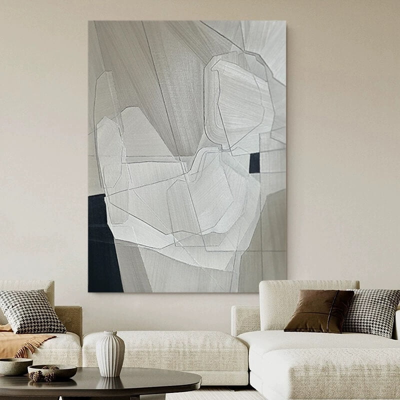 Abstract Canvas Oil Painting Wall Art Decor #ABS1643