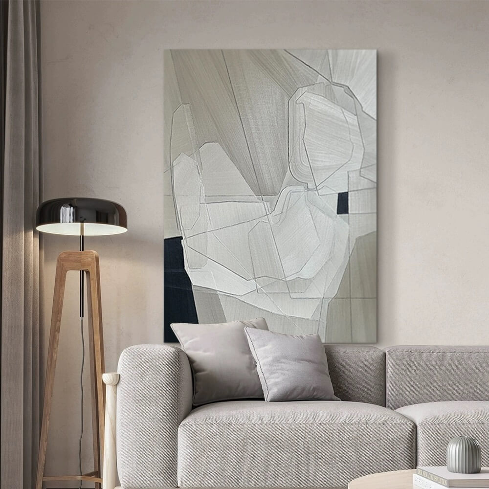 Abstract Canvas Oil Painting Wall Art Decor #ABS1643