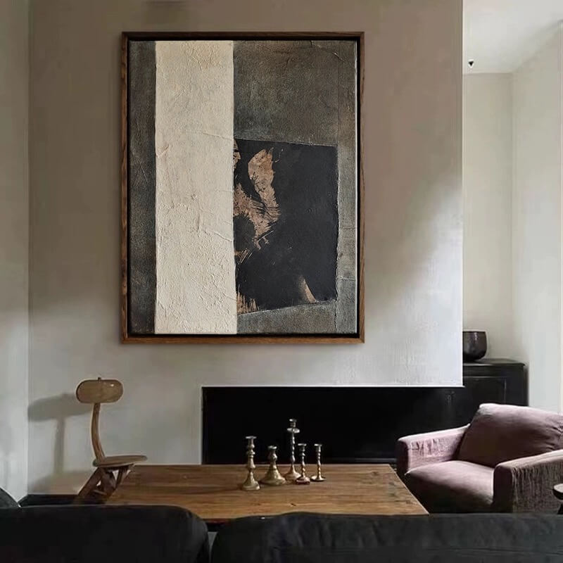 Abstract Canvas Oil Painting Wall Art Decor #ABS1644