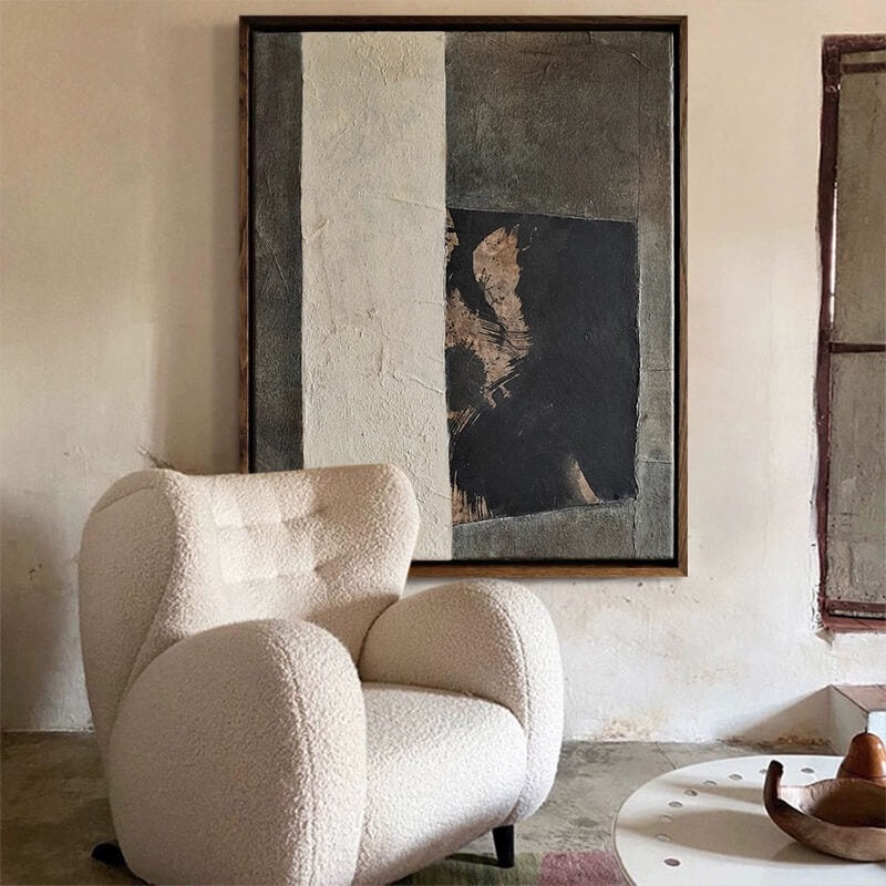 Abstract Canvas Oil Painting Wall Art Decor #ABS1644