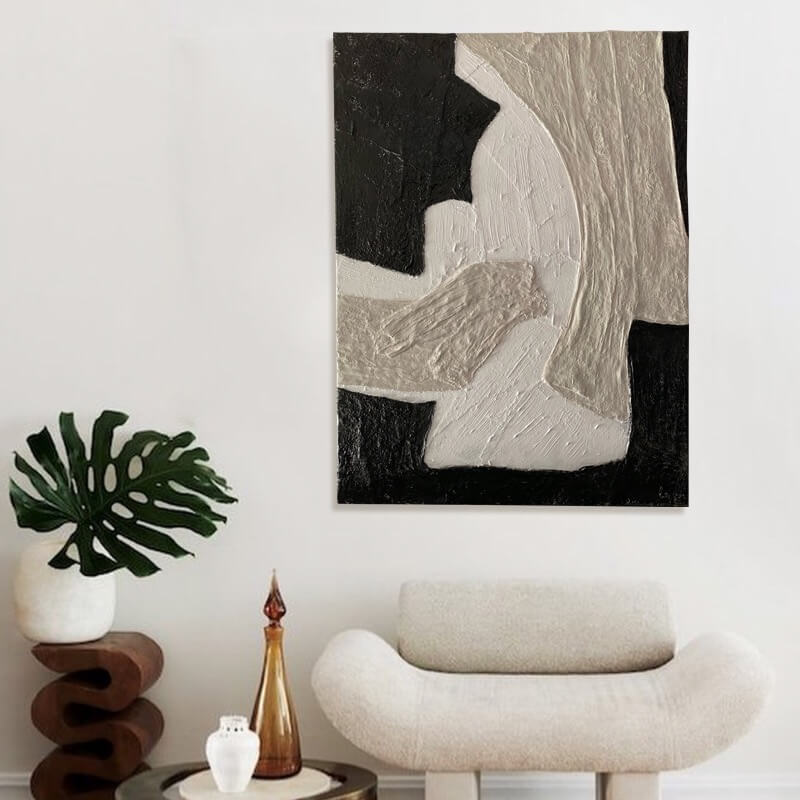 Abstract Canvas Oil Painting Wall Art Decor #ABS1646