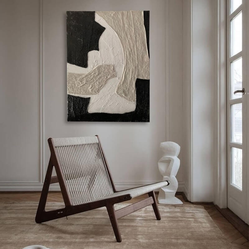 Abstract Canvas Oil Painting Wall Art Decor #ABS1646