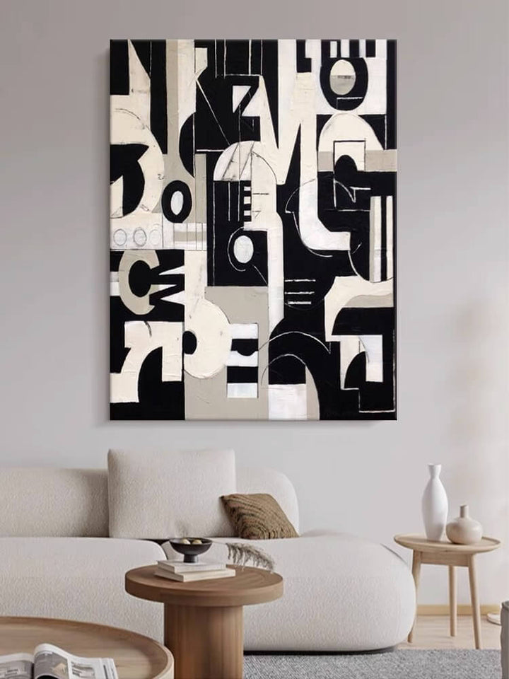 Abstract Canvas Oil Painting Wall Art Decor #ABS1647