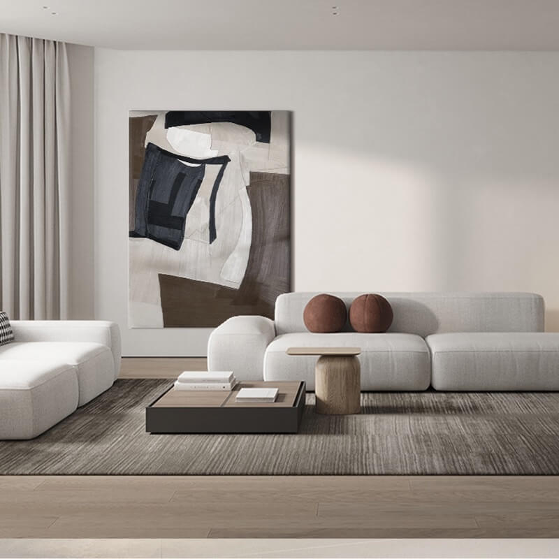 Abstract Canvas Oil Painting Wall Art Decor #ABS1649