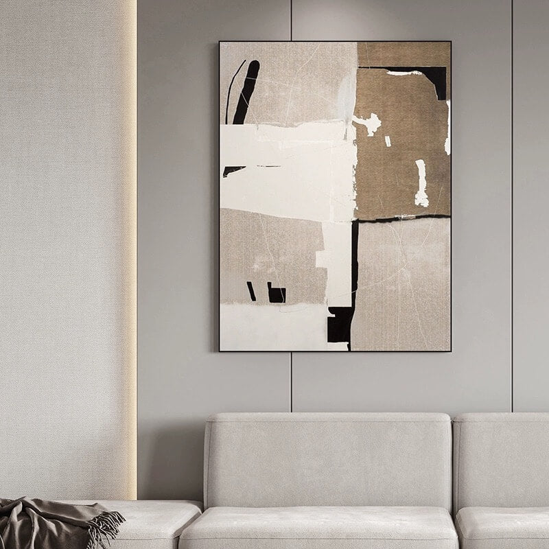 Abstract Canvas Oil Painting Wall Art Decor #ABS1652