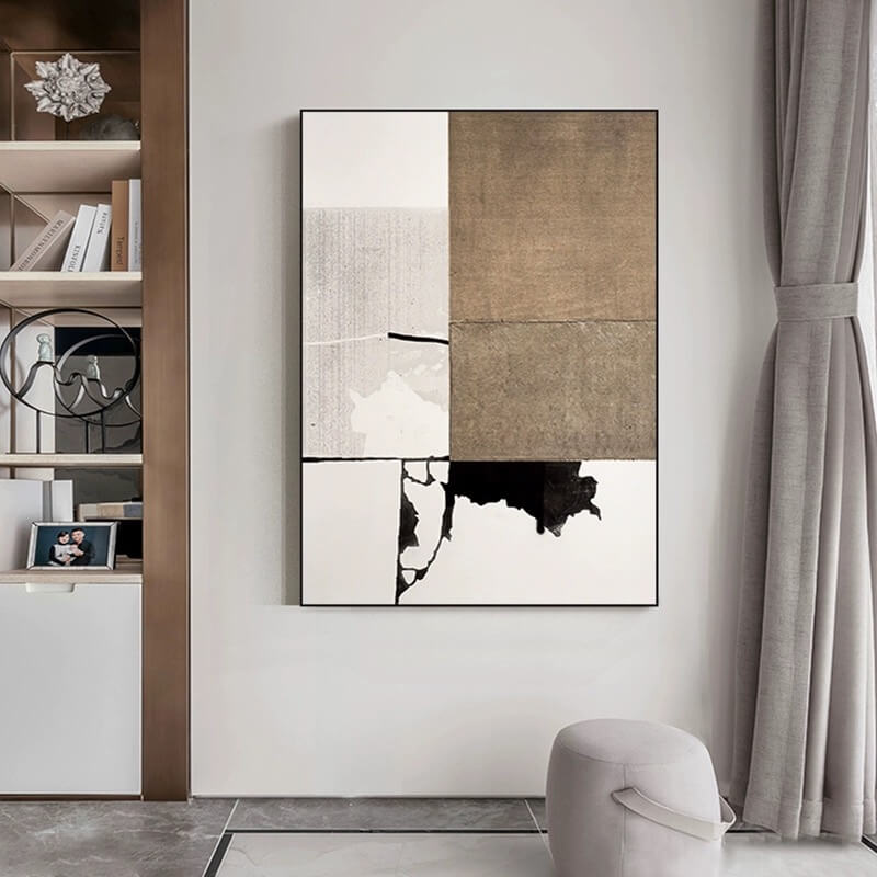 Abstract Canvas Oil Painting Wall Art Decor #ABS1652