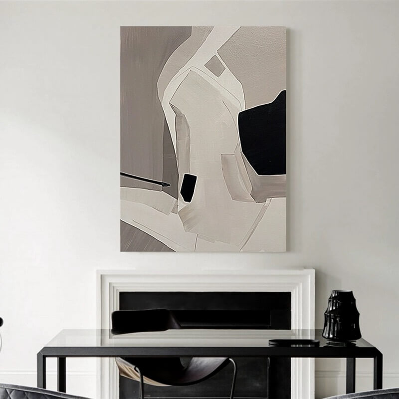 Abstract Canvas Oil Painting Wall Art Decor #ABS1655