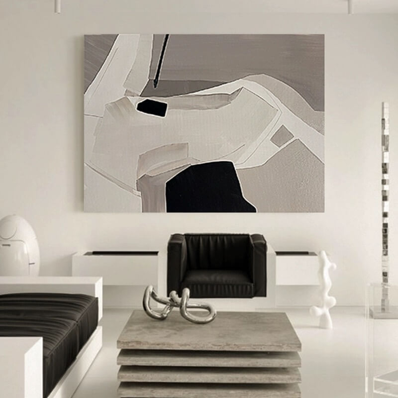 Abstract Canvas Oil Painting Wall Art Decor #ABS1655