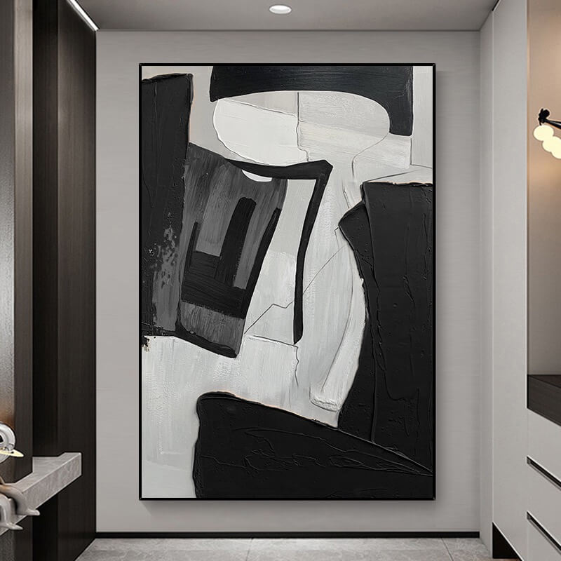 Abstract Canvas Oil Painting Wall Art Decor #ABS1656