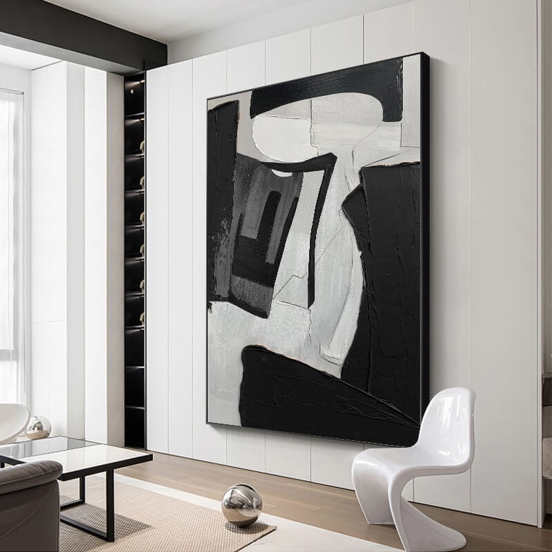 Abstract Canvas Oil Painting Wall Art Decor #ABS1656