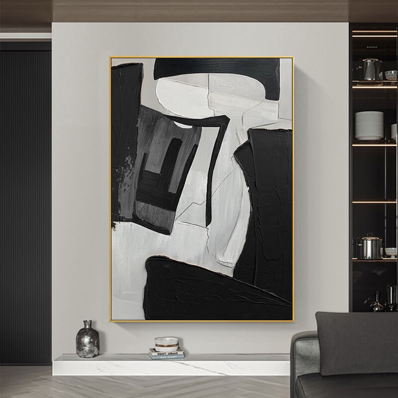 Abstract Canvas Oil Painting Wall Art Decor #ABS1656