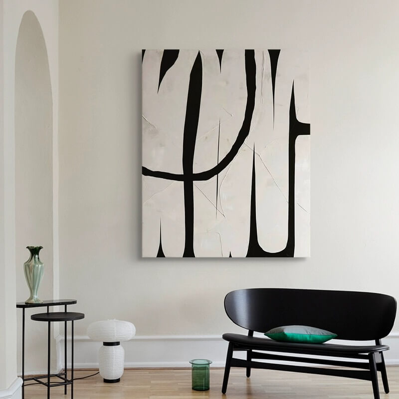 Abstract Canvas Oil Painting Wall Art Decor #ABS1658