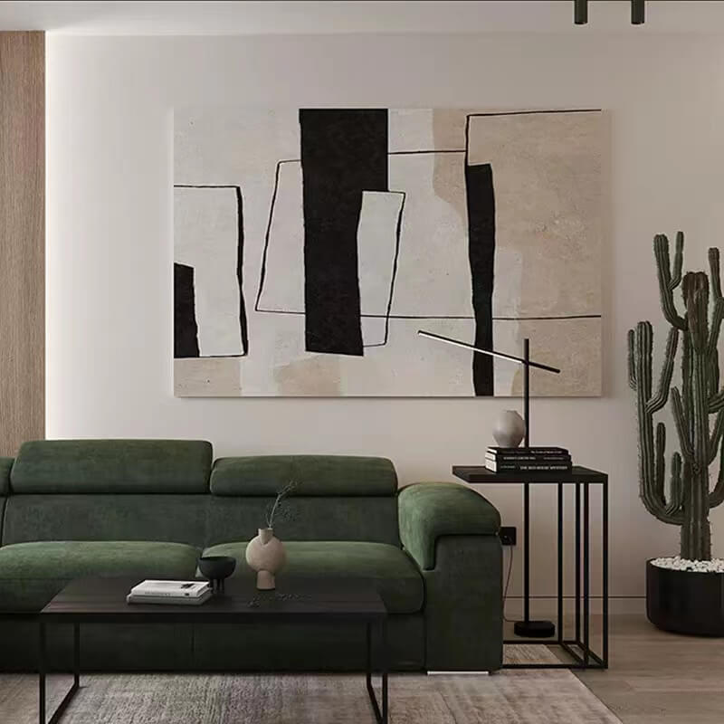 Abstract Canvas Oil Painting Wall Art Decor #ABS1659