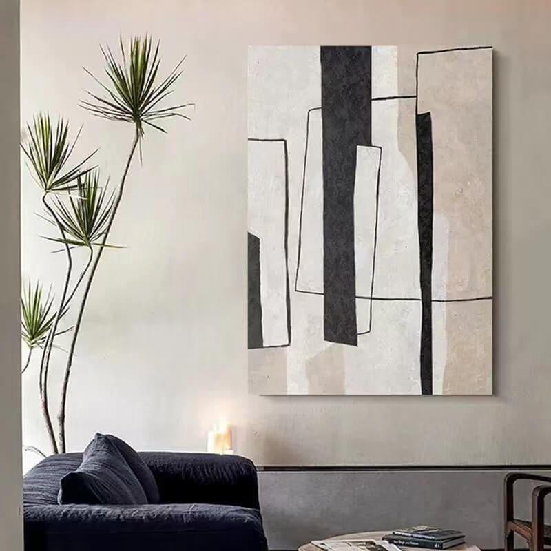 Abstract Canvas Oil Painting Wall Art Decor #ABS1659