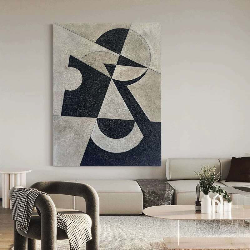 Abstract Canvas Oil Painting Wall Art Decor #ABS1661