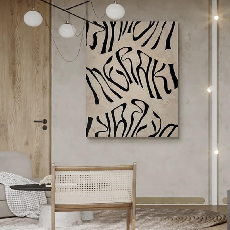 Abstract Canvas Oil Painting Wall Art Decor #ABS1664