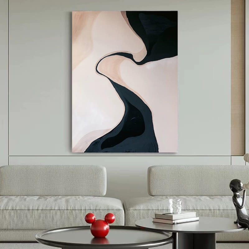 Abstract Canvas Oil Painting Wall Art Decor #ABS1665