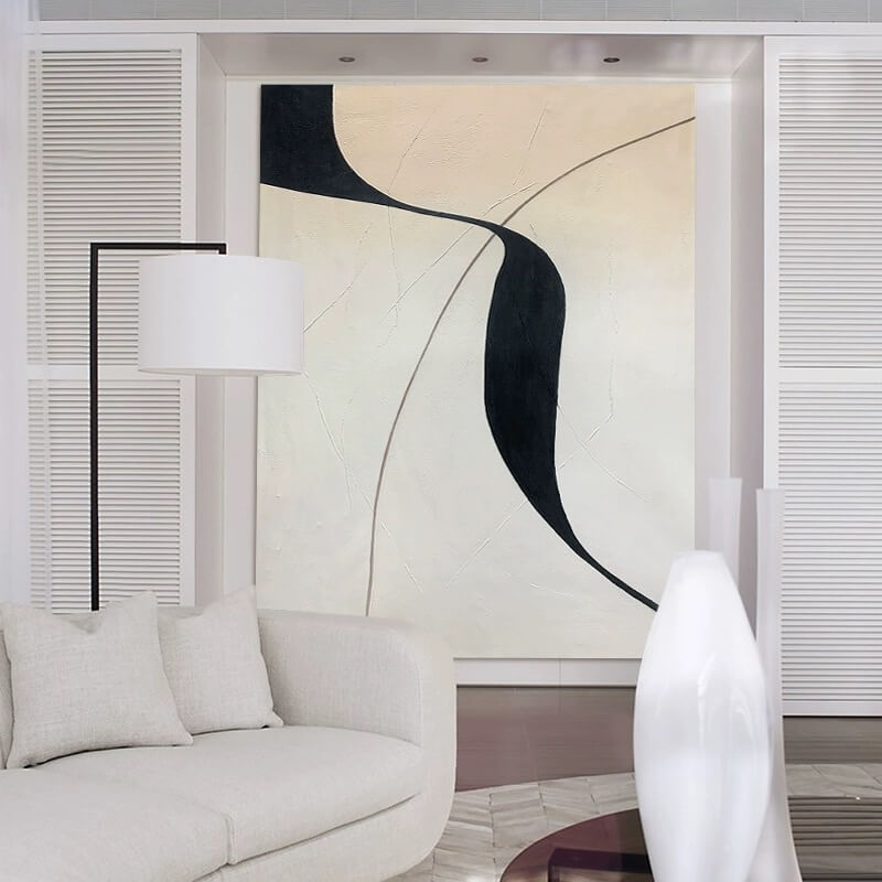 Abstract Canvas Oil Painting Wall Art Decor #ABS1668