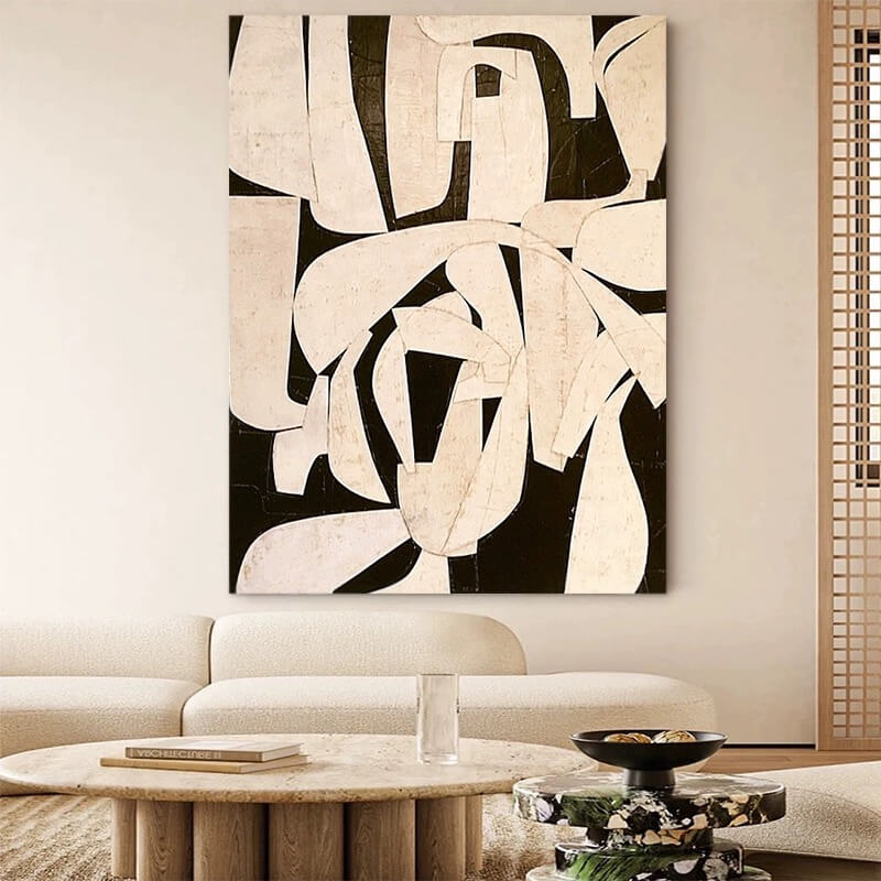 Abstract Canvas Oil Painting Wall Art Decor #ABS1669
