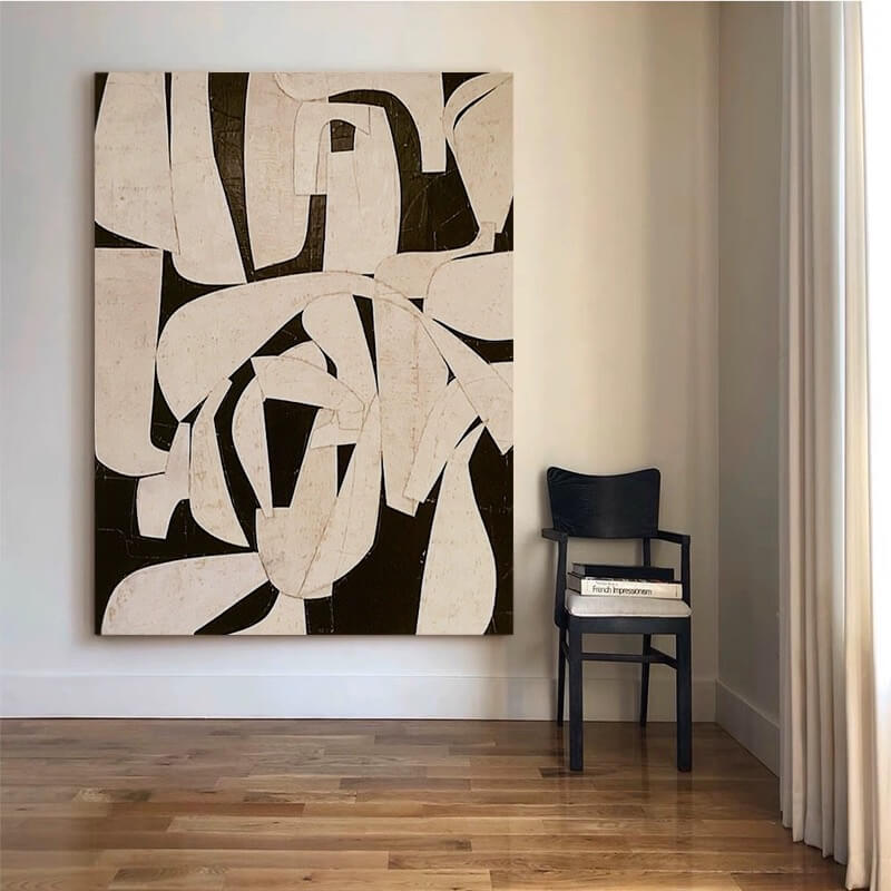 Abstract Canvas Oil Painting Wall Art Decor #ABS1669