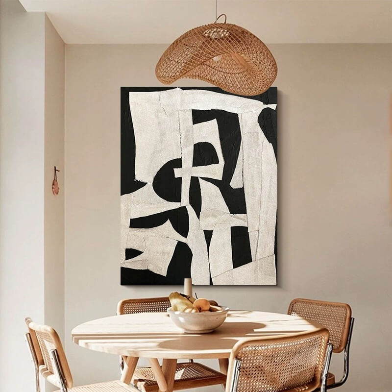 Abstract Canvas Oil Painting Wall Art Decor #ABS1670