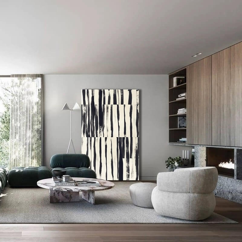 Abstract Canvas Oil Painting Wall Art Decor #ABS1674