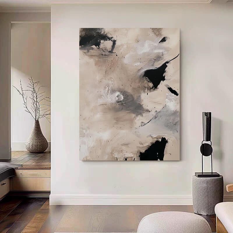 Abstract Canvas Oil Painting Wall Art Decor #ABS1675