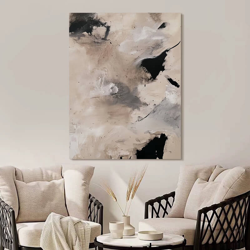 Abstract Canvas Oil Painting Wall Art Decor #ABS1675
