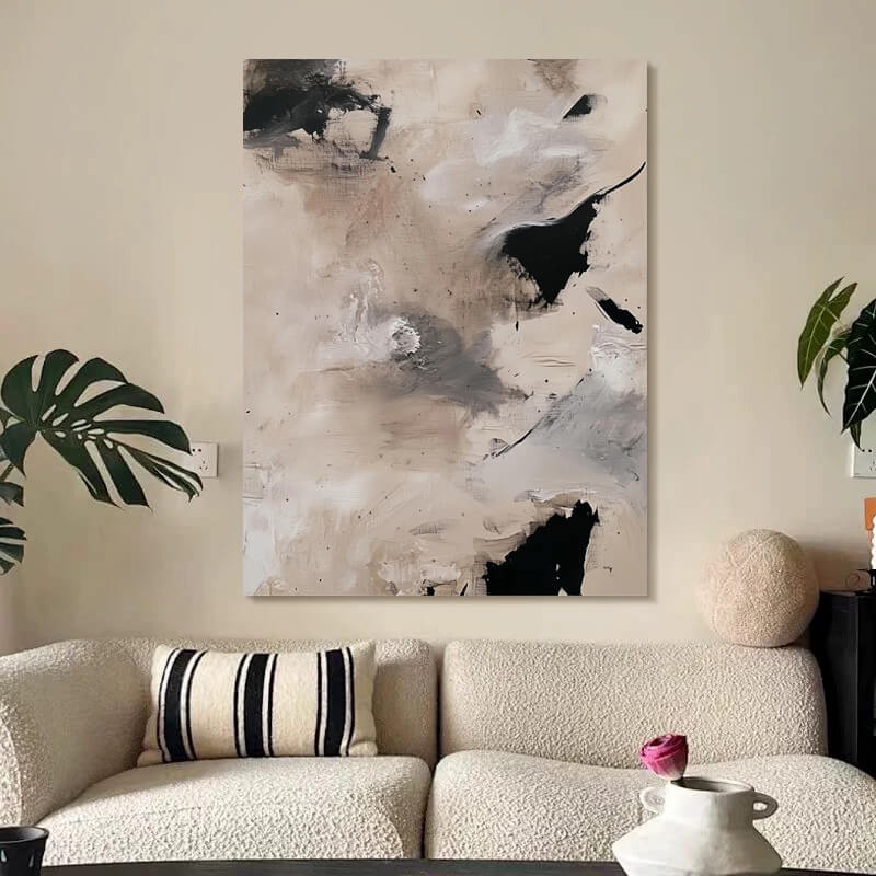 Abstract Canvas Oil Painting Wall Art Decor #ABS1675