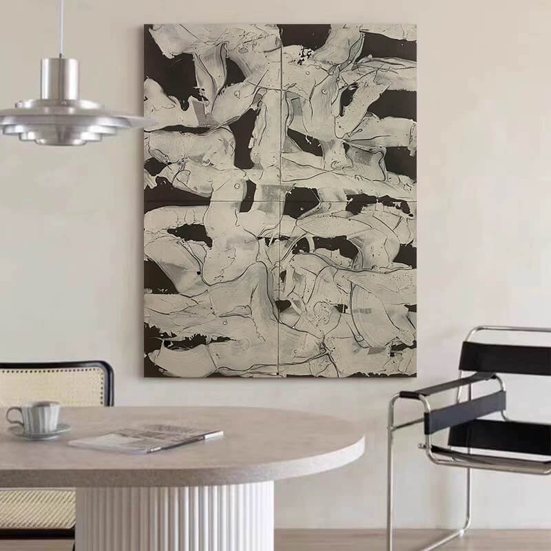 Abstract Canvas Oil Painting Wall Art Decor #ABS1676