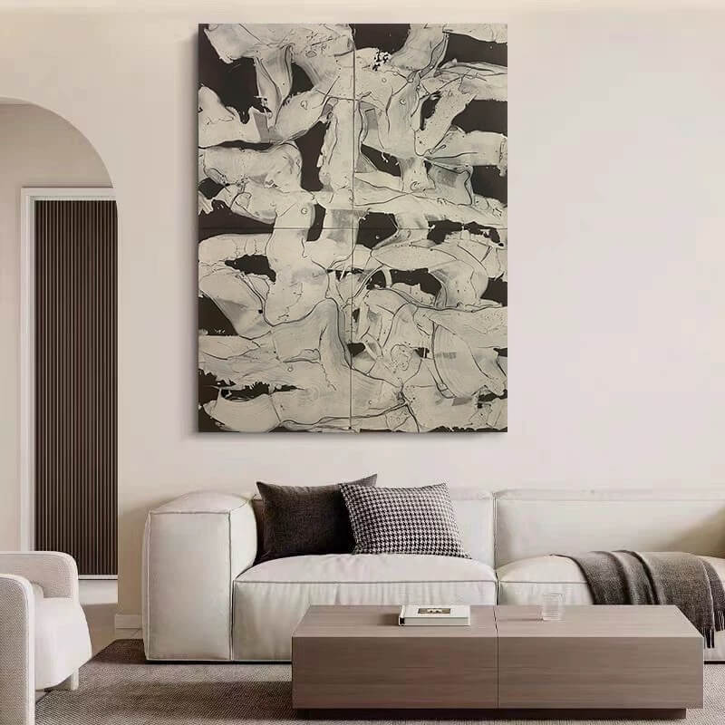 Abstract Canvas Oil Painting Wall Art Decor #ABS1676