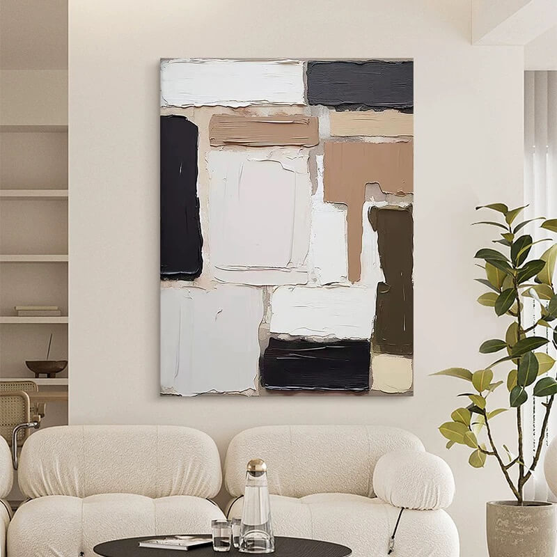 Abstract Canvas Oil Painting Wall Art Decor #ABS1678