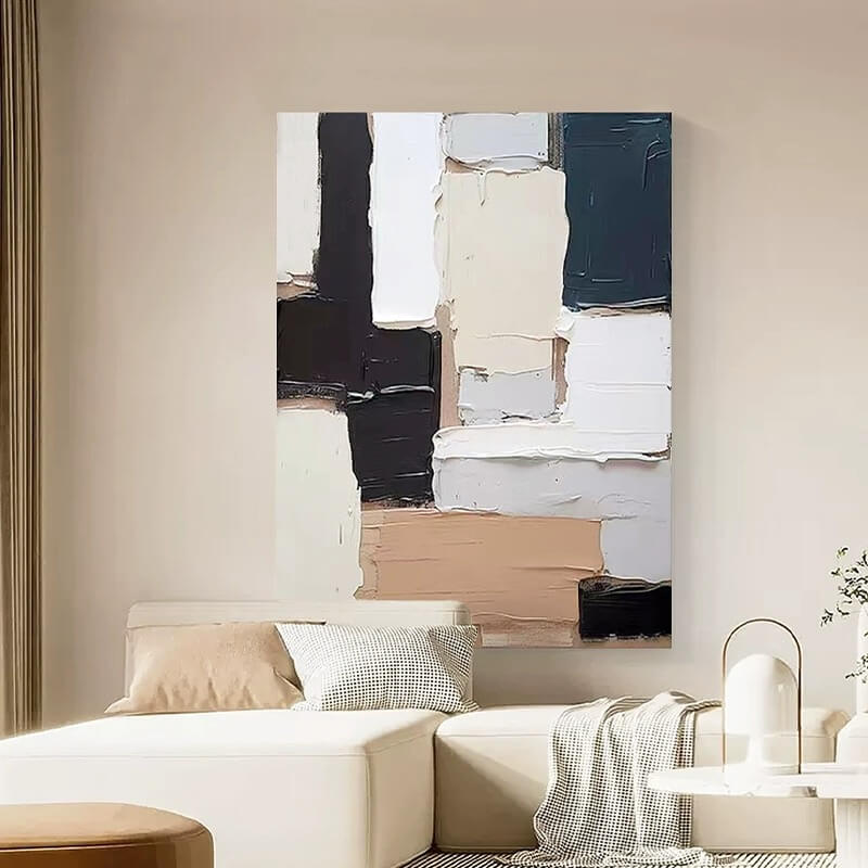 Abstract Canvas Oil Painting Wall Art Decor #ABS1678