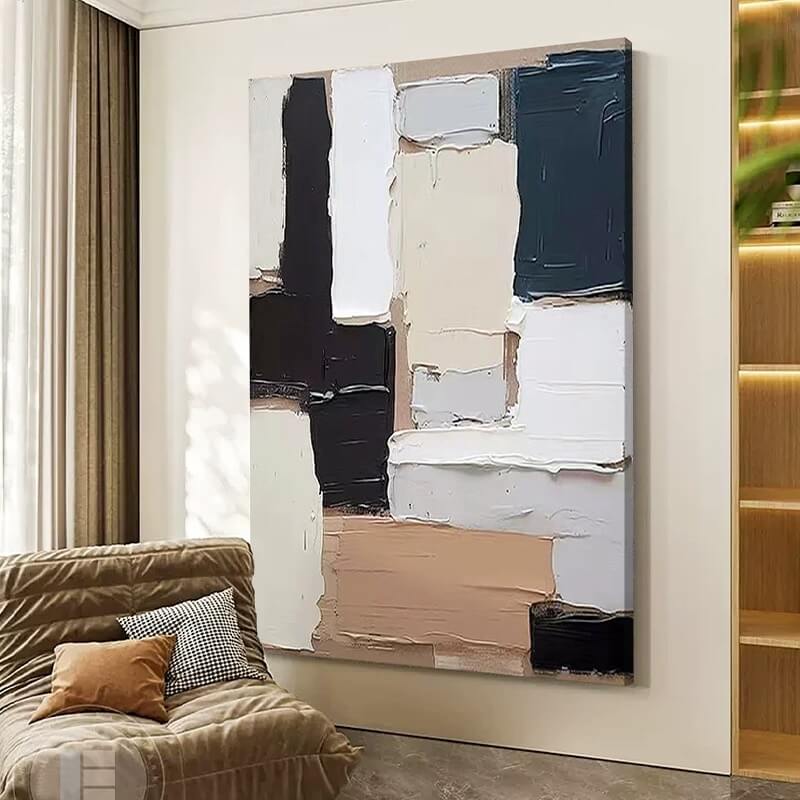 Abstract Canvas Oil Painting Wall Art Decor #ABS1678