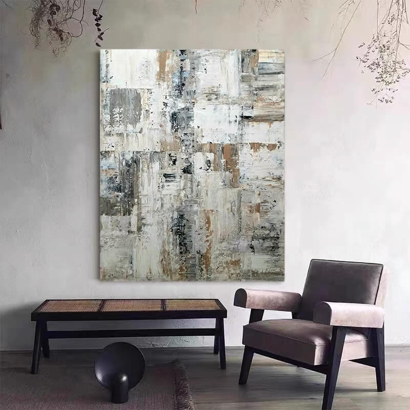 Abstract Canvas Oil Painting Wall Art Decor #ABS1692