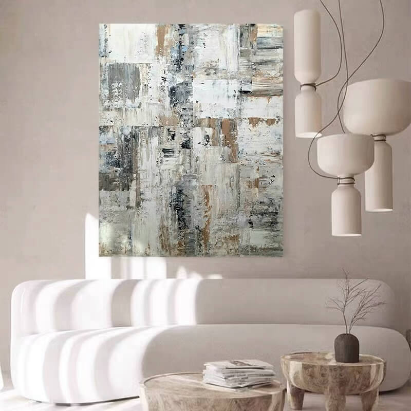 Abstract Canvas Oil Painting Wall Art Decor #ABS1692