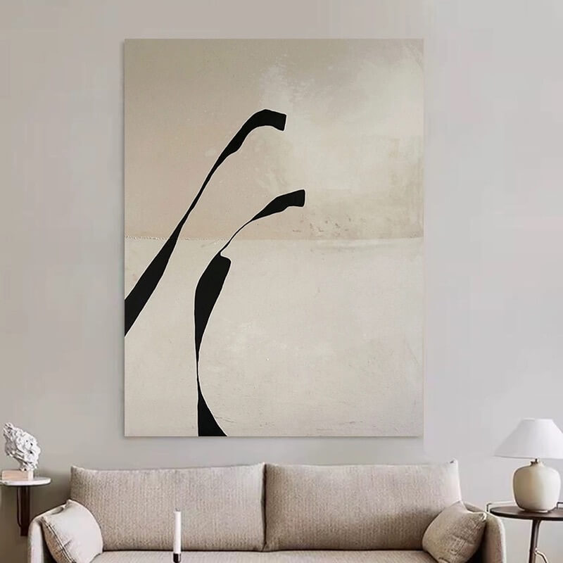 Abstract Canvas Oil Painting Wall Art Decor #ABS1696