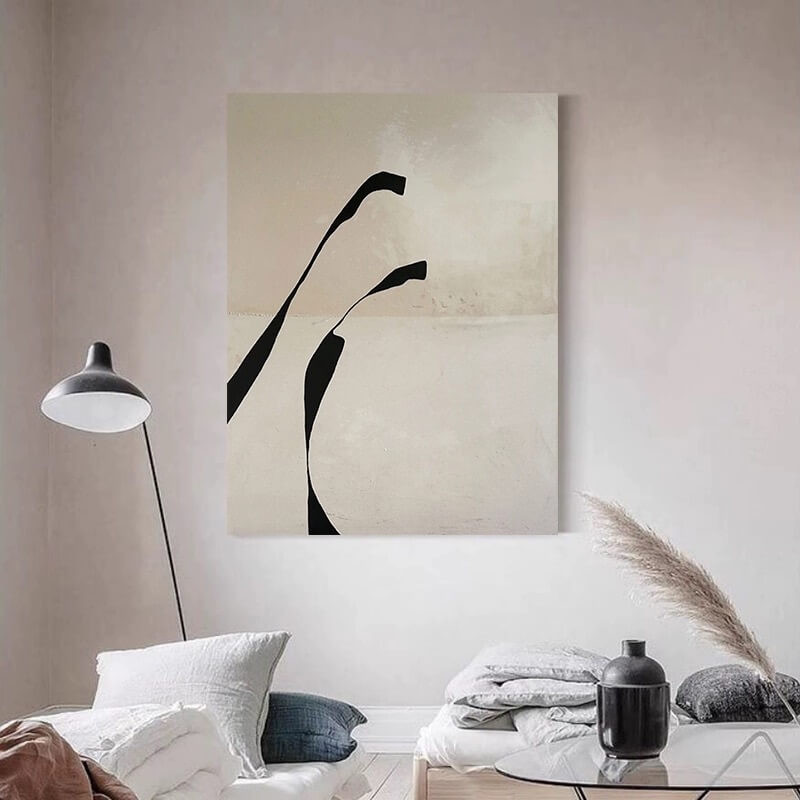 Abstract Canvas Oil Painting Wall Art Decor #ABS1696