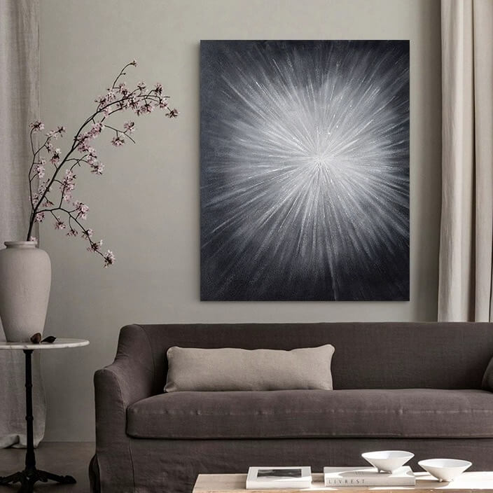 Abstract Canvas Oil Painting Wall Art Decor #ABS1700