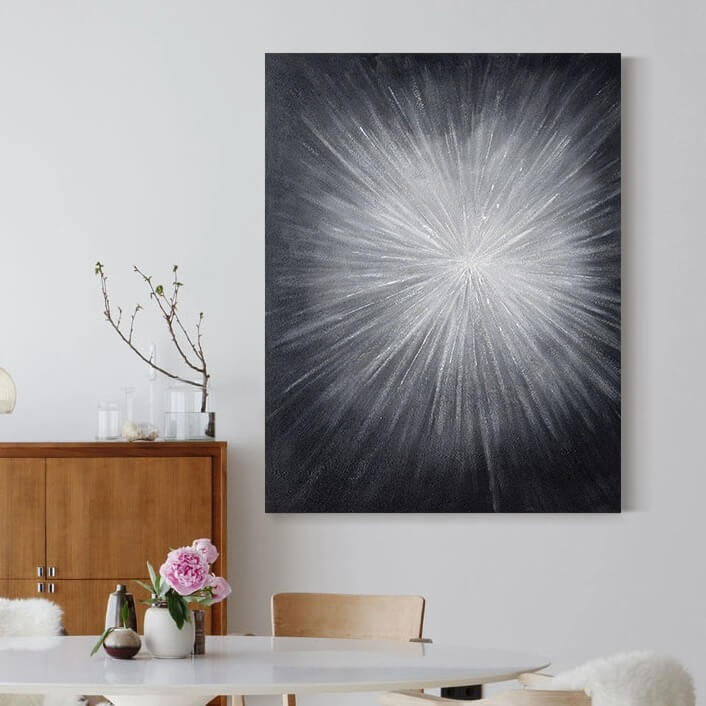 Abstract Canvas Oil Painting Wall Art Decor #ABS1700