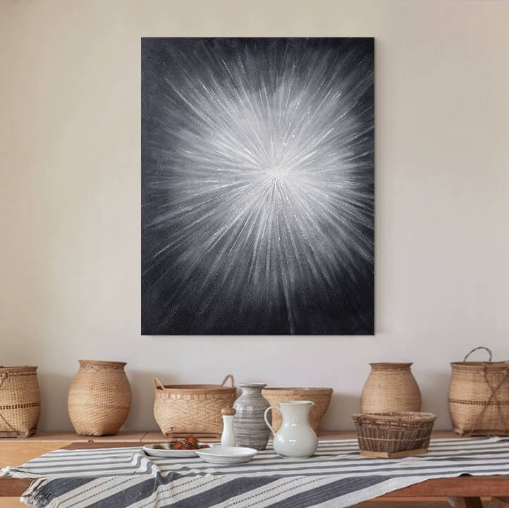 Abstract Canvas Oil Painting Wall Art Decor #ABS1700